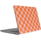 Orange Checkered Surface Laptop Studio Skin